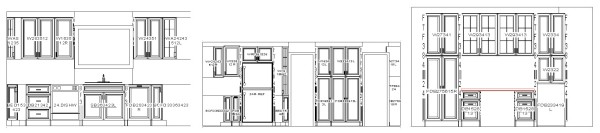 design blueprint for kitchen cabinets