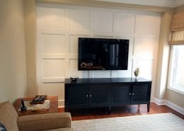 accent wall flat panel