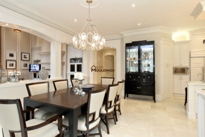 model home dining room