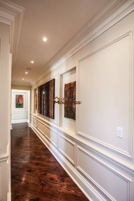 hallway appliques with top frames